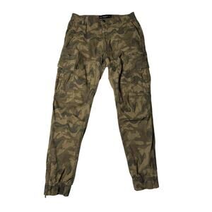 Cotton On Urban Jogger Cargo Denim Camo Print Size 30